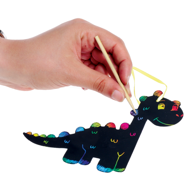 Tan Art Star Make Your Own Scratch Art Kit Makes 8 Kids Craft Kits