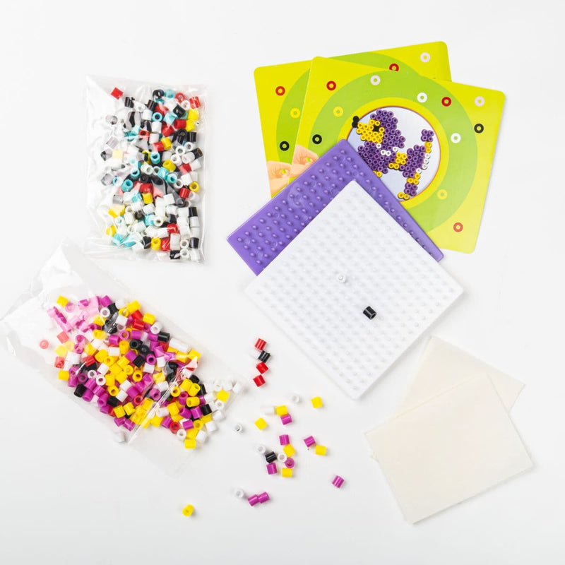 Medium Purple Art Star Melty Beads Activity Kit Assorted Designs 2 Pack Kids Craft Kits