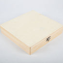 Light Gray Urban Crafter Pine and Plywood Box with Latch 21x20x4.5cm Boxes