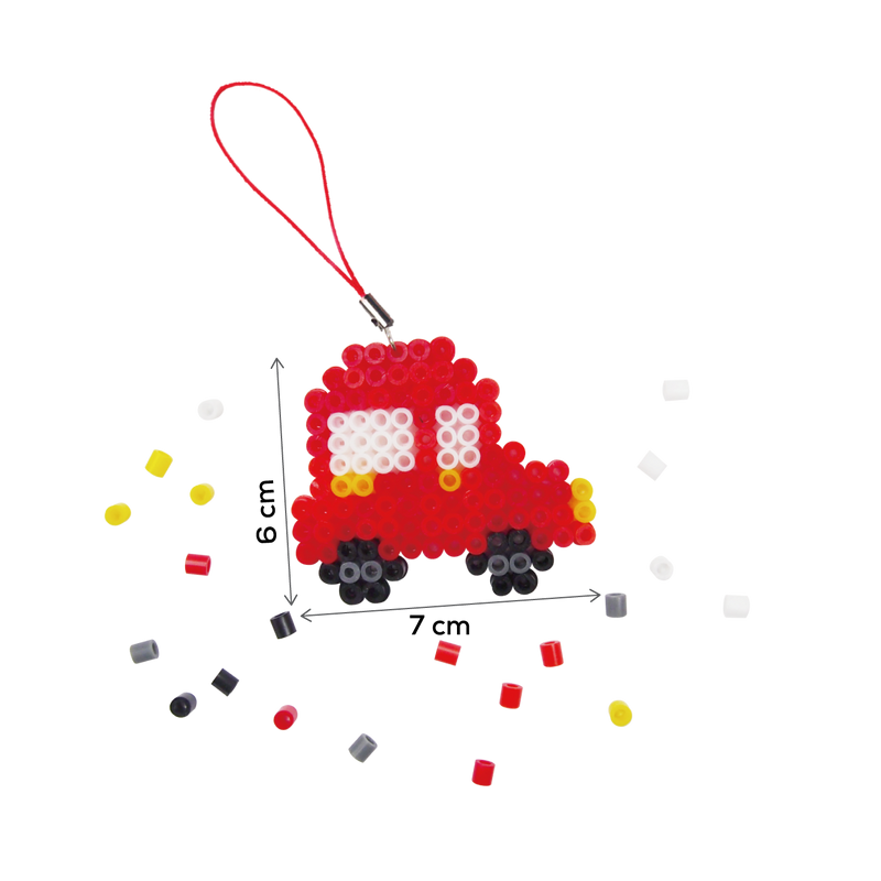 Firebrick Art Star Melty Beads Car Keyring Kit Kids Craft Kits
