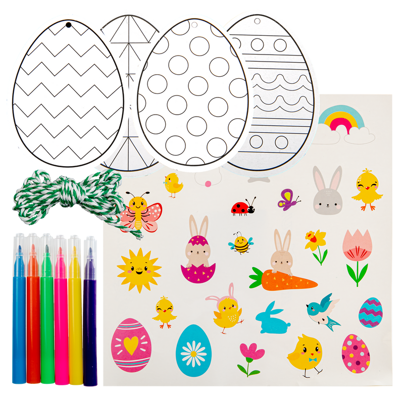 Antique White Art Star Easter Colour Your Own Egg Kit Makes 24 Easter