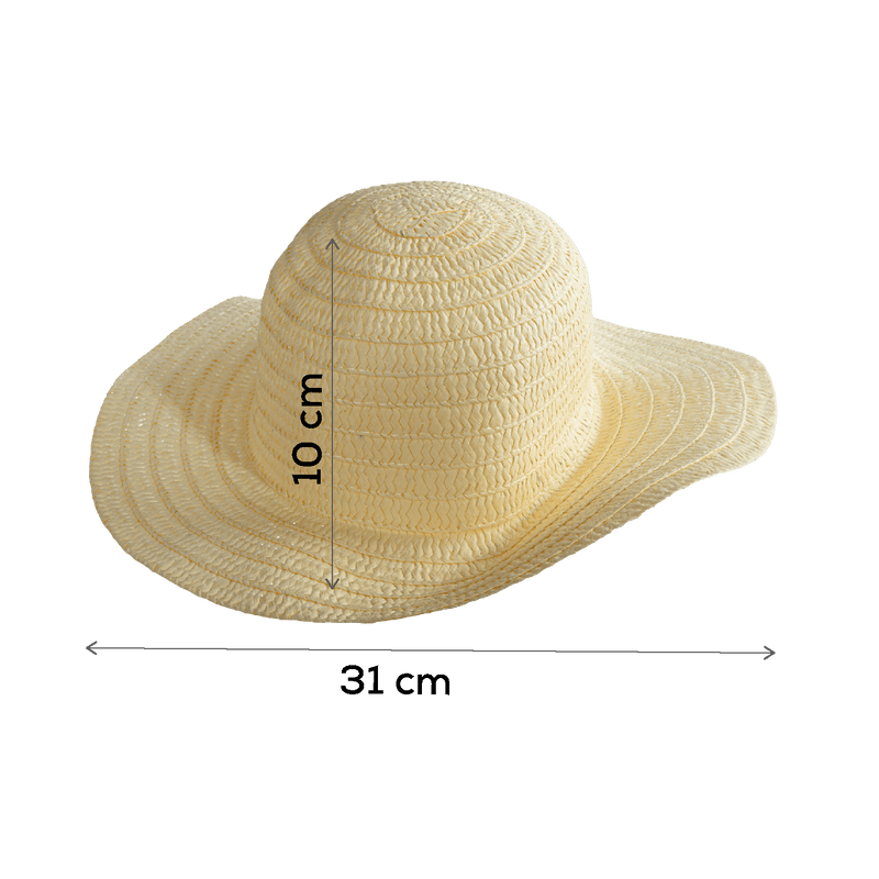 Dark Khaki Art Star Easter Bonnet Kit w/Natural 30cm Hat Easter