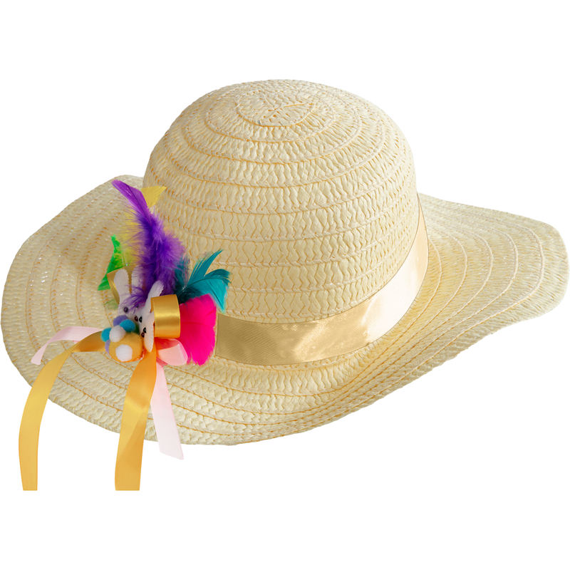 Tan Art Star Easter Bonnet Kit w/Natural 30cm Hat Easter