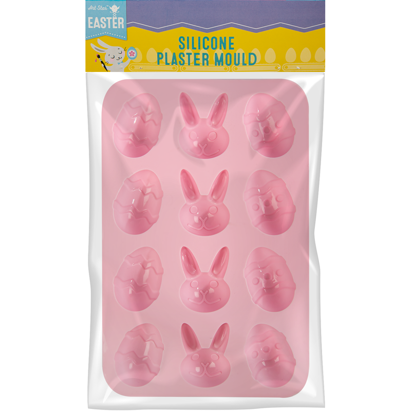 Gray Artstar Easter Egg and Bunny Silicone Mould Easter
