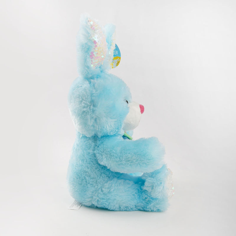 Sky Blue Art Star Easter 12in Bunny Plush Assorted Colours Easter