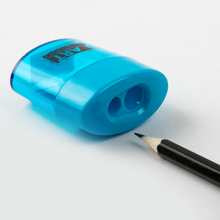 Lavender The Art Studio 2 Hole Oval Pencil Sharpener With Catcher Drawing Accessories