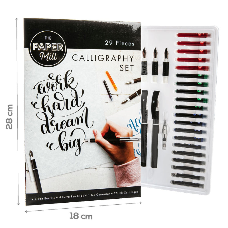 Lavender The Paper Mill Calligraphy Set 29pc Pens and Markers