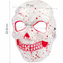 Misty Rose Art Star Halloween Clear Bloody Skull Mask 6 Pack 22.5x17cm Halloween