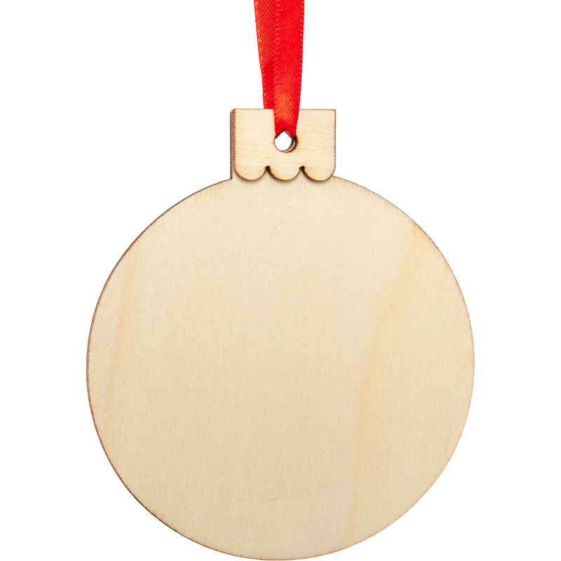 Wheat Make A Merry Christmas Decorate Your Own Wooden Bauble Ornaments 6 Pieces Christmas