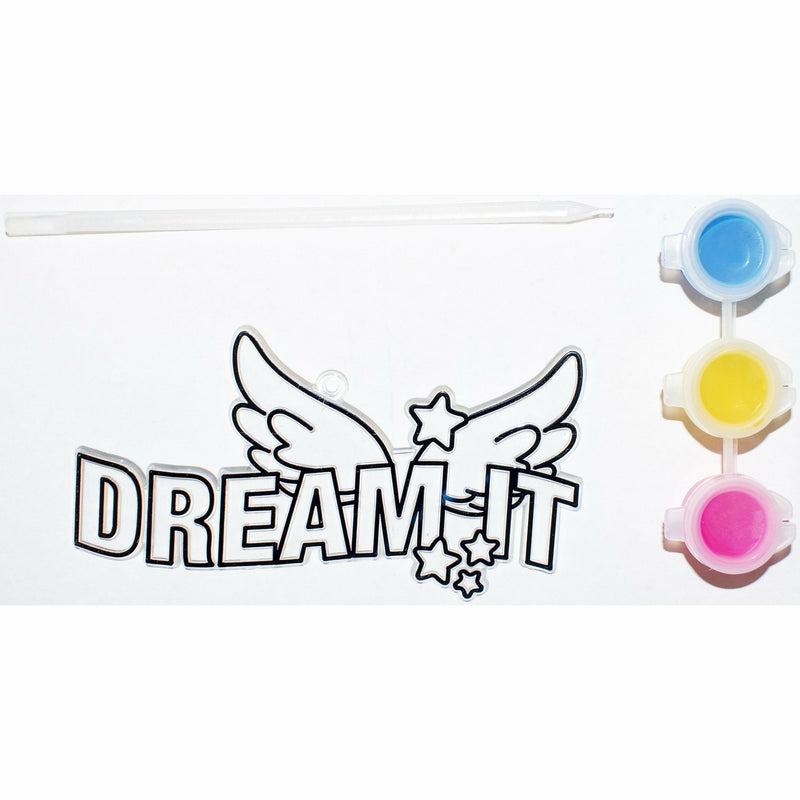 White Smoke Art Star Dream It Suncatcher Kit Kids Craft Kits