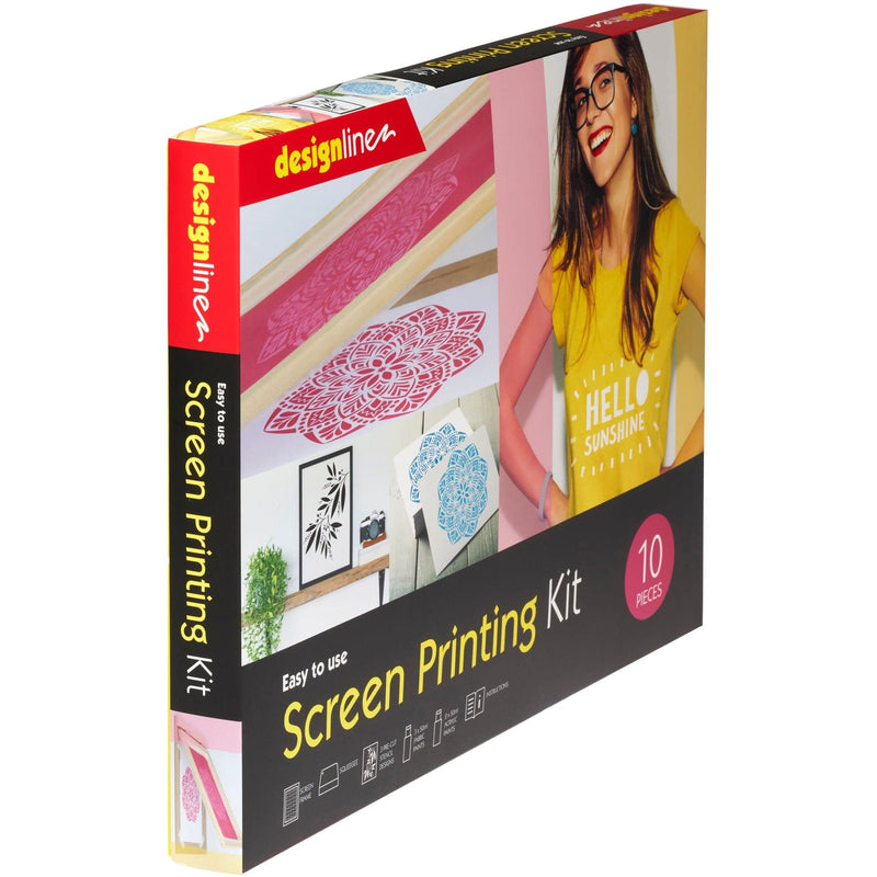 Goldenrod Designline Screen Printing Kit 10pc Screen Printing