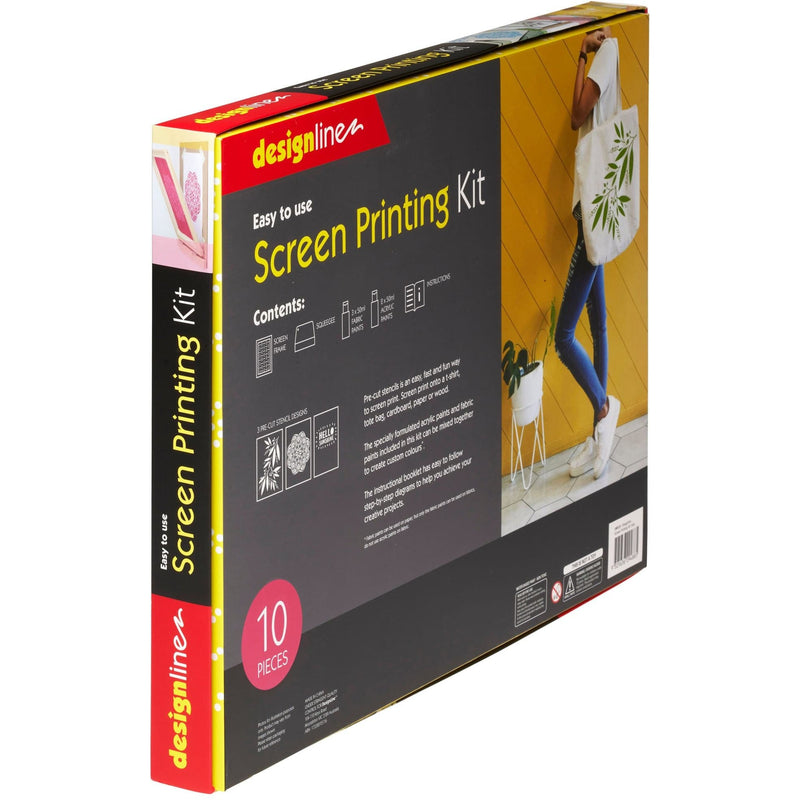 Dark Slate Gray Designline Screen Printing Kit 10pc Screen Printing