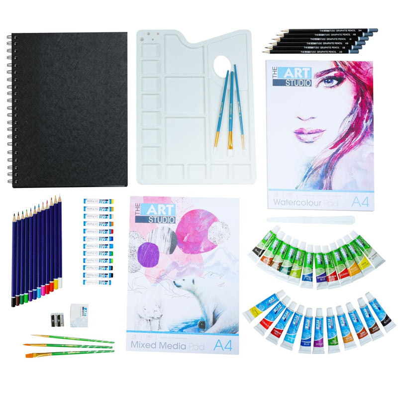 Lavender Art Studio Mixed Media Studio Set 67pc Mixed Media Sets
