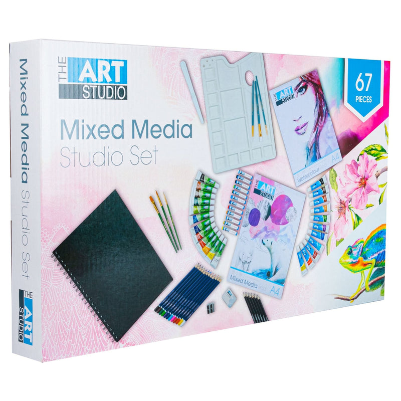 Lavender Art Studio Mixed Media Studio Set 67pc Mixed Media Sets