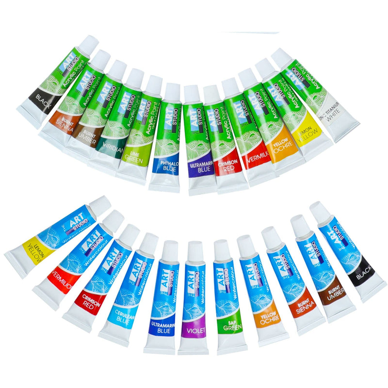Lime Green Art Studio Mixed Media Studio Set 67pc Mixed Media Sets