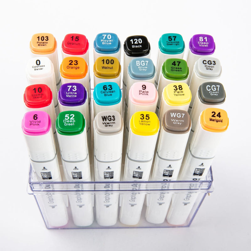 Gold The Art Studio Graphic ProDuo Marker 24pk Pens and Markers