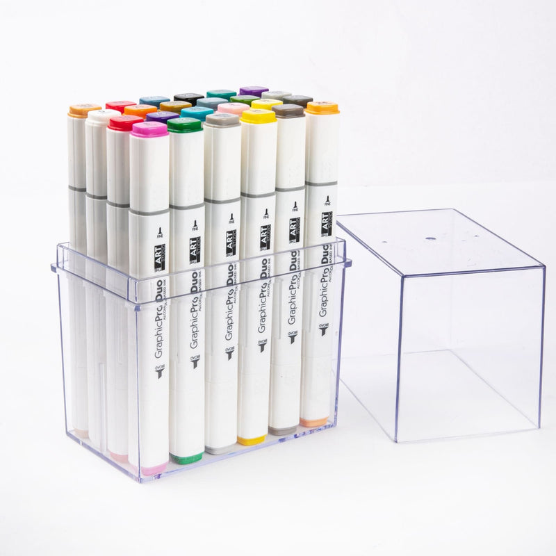 Gray The Art Studio Graphic ProDuo Marker 24pk Pens and Markers