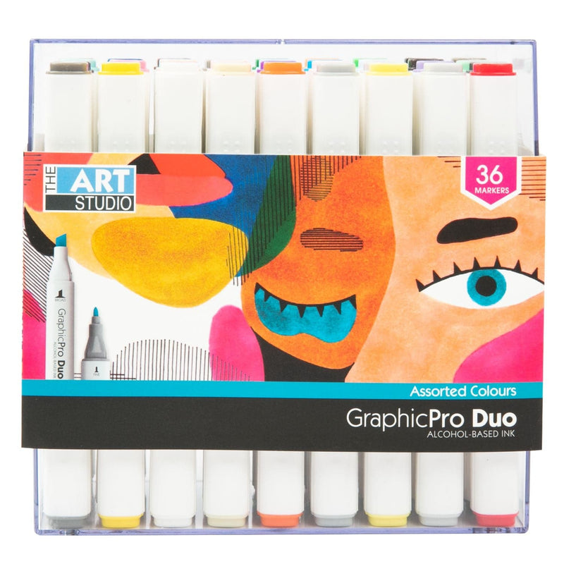 Tomato The Art Studio Graphic ProDuo Marker 36pk Pens and Markers