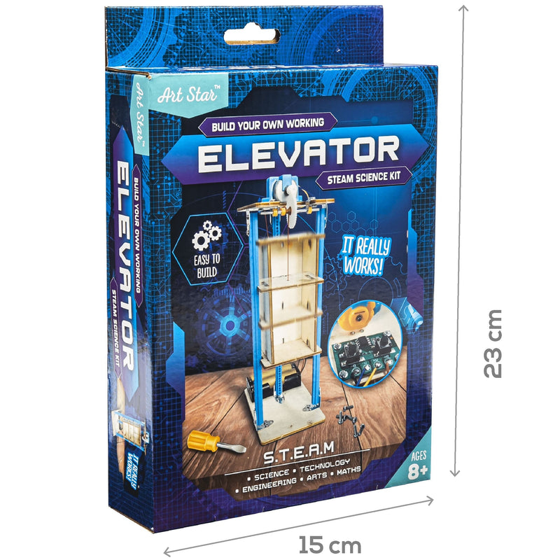 Dark Slate Gray Art Star STEAM Build Your Own Elevator Kit Kids STEM & STEAM Kits