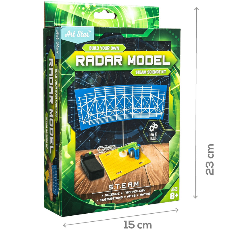 Steel Blue Art Star STEAM Build Your Own Radar Model Kit Kids STEM & STEAM Kits