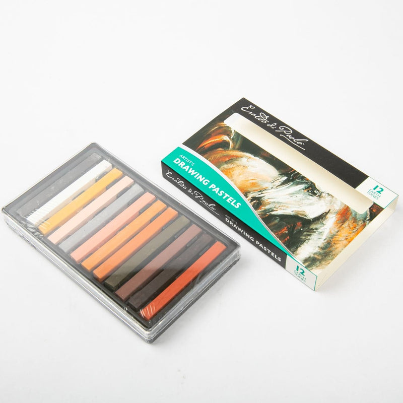 Light Sea Green Eraldo Drawing Pastels Earth Tones 12pc Pastels & Charcoal