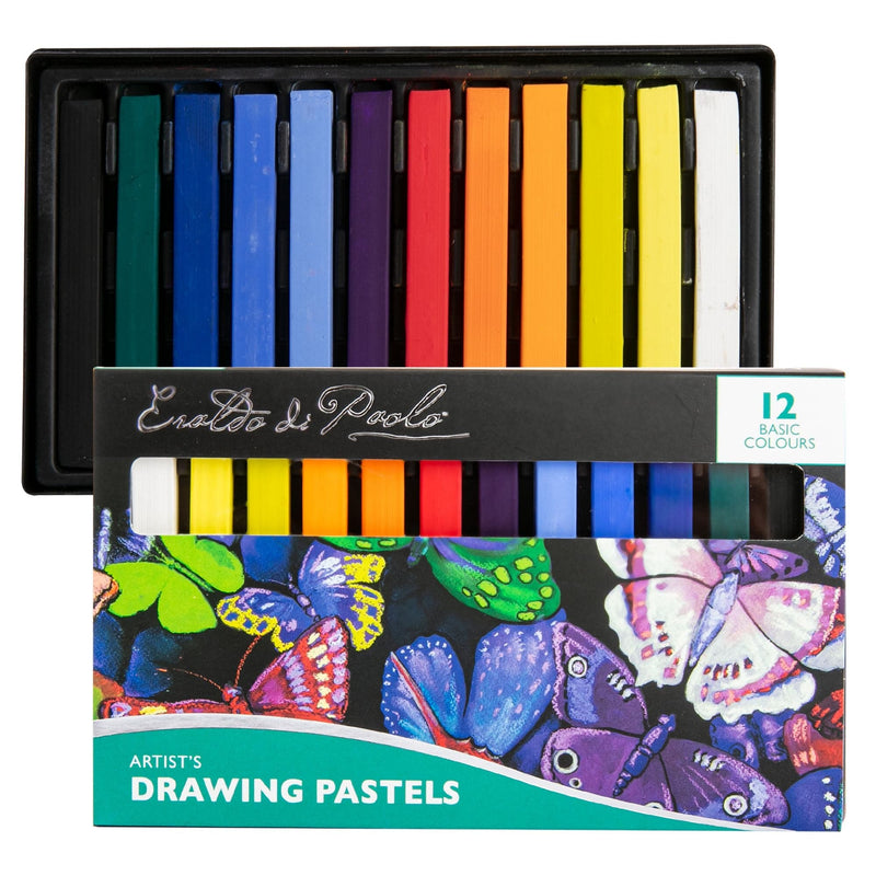Goldenrod Eraldo Drawing Pastels Coloured 12pc Pastels & Charcoal