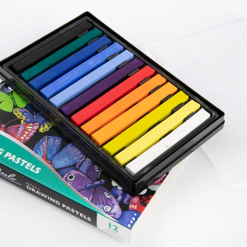 Sandy Brown Eraldo Drawing Pastels Coloured 12pc Pastels & Charcoal