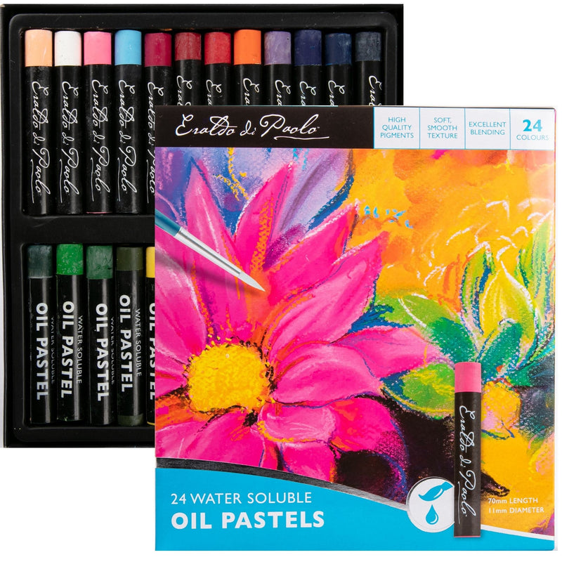 Deep Pink Eraldo di Paolo Water Soluble Oil Pastels 24 colours Pastels & Charcoal