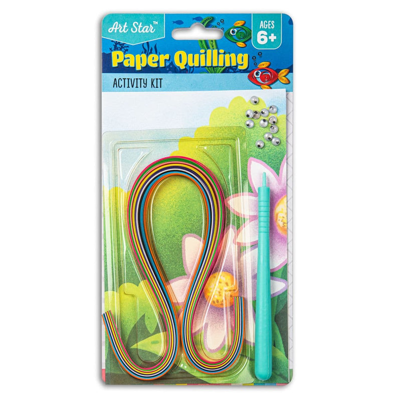 Yellow Green Art Star Quilling Art Small Activity Kit 4pk Kids Craft Kits