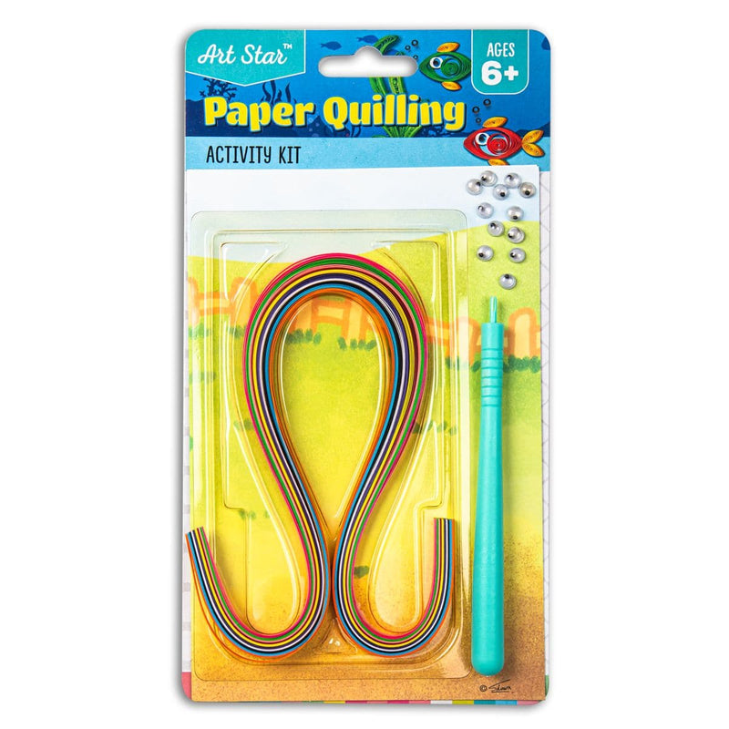 Gold Art Star Quilling Art Small Activity Kit 4pk Kids Craft Kits