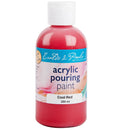 Light Sea Green Eraldo di Paolo Pouring Paint Warm Red 250ml Acrylic Paints