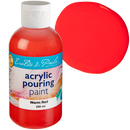 Orange Red Eraldo di Paolo Pouring Paint Warm Red 250ml Acrylic Paints