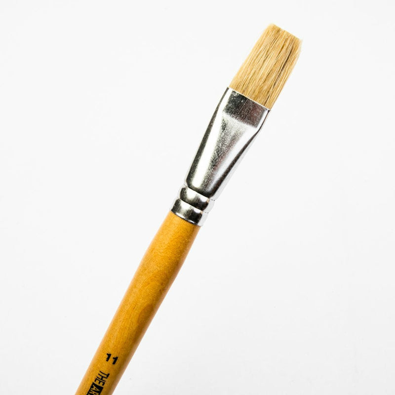 White Smoke Art Studio Bristle Brush Series 579 Flat Size 11 Paint Brushes
