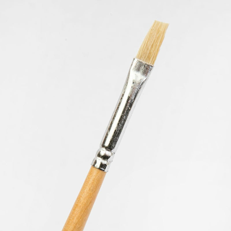 White Smoke Art Studio Bristle Brush Series 579 Flat Size 3 Paint Brushes