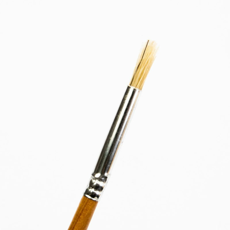 White Smoke Art Studio Bristle Brush Series 582 Round Size 3 Paint Brushes