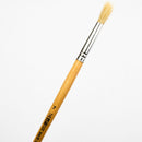 White Smoke The Art Studio Bristle Brush Series 582 Round Size 7 Paint Brushes