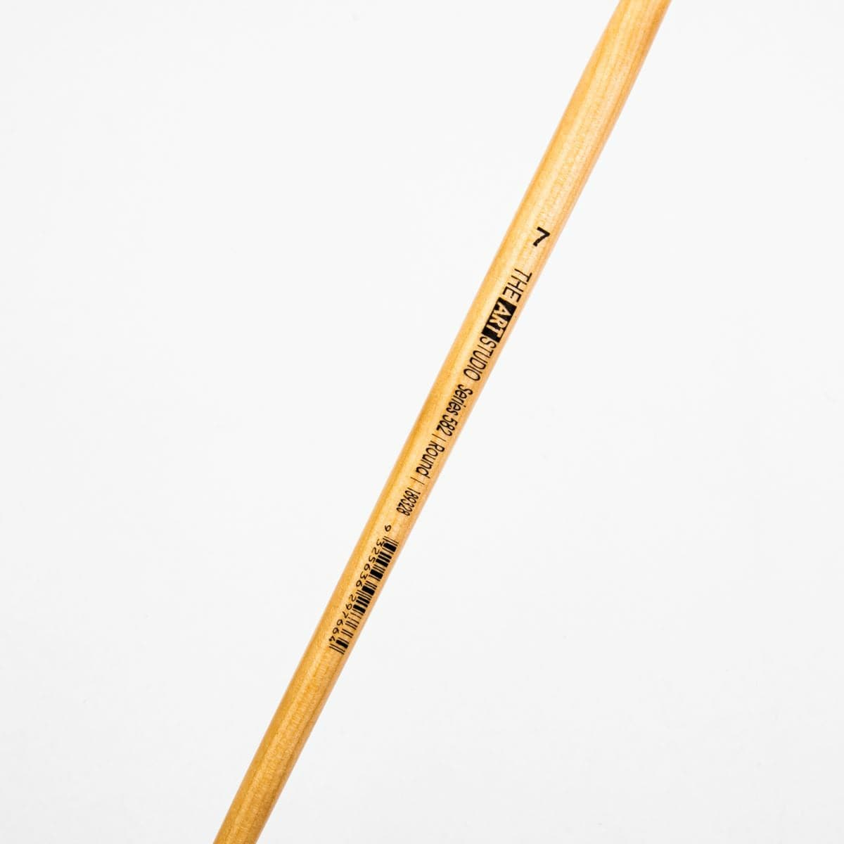 White Smoke The Art Studio Bristle Brush Series 582 Round Size 7 Paint Brushes