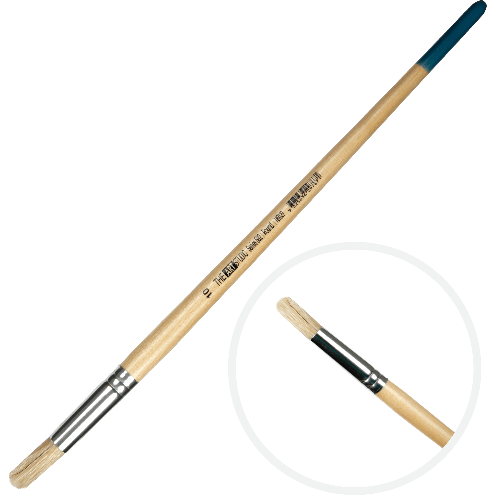 Art Studio Bristle Brush Series 582 Round Size 10