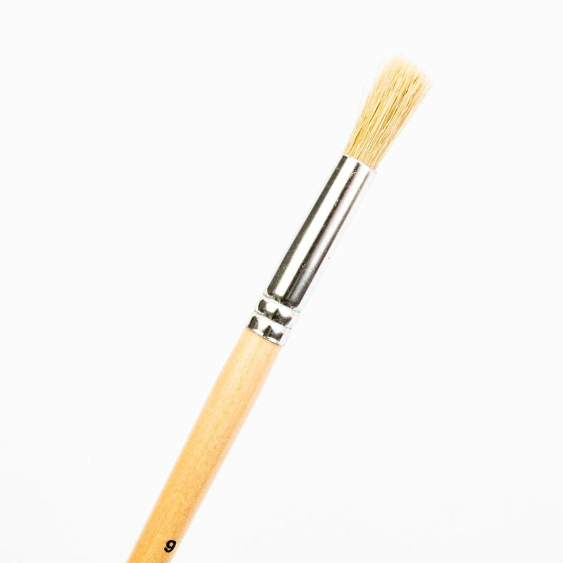 Seashell Art Studio Bristle Brush Series 582 Round Size 9 Paint Brushes