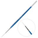 Light Gray Eraldo di Paolo White Taklon Brush Liner  Size 1 Paint Brushes