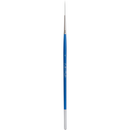 Steel Blue Eraldo di Paolo White Taklon Brush Liner  Size 1 Paint Brushes