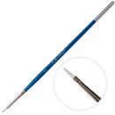 Dark Slate Gray Eraldo di Paolo White Taklon Brush Filbert Size  0 Paint Brushes