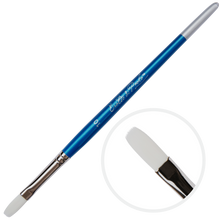 Dark Slate Gray Eraldo di Paolo White Taklon Brush Filbert Size  10 Paint Brushes