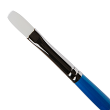 Lavender Eraldo di Paolo White Taklon Brush Filbert Size  10 Paint Brushes