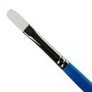 Lavender Eraldo di Paolo White Taklon Brush Filbert Size  10 Paint Brushes