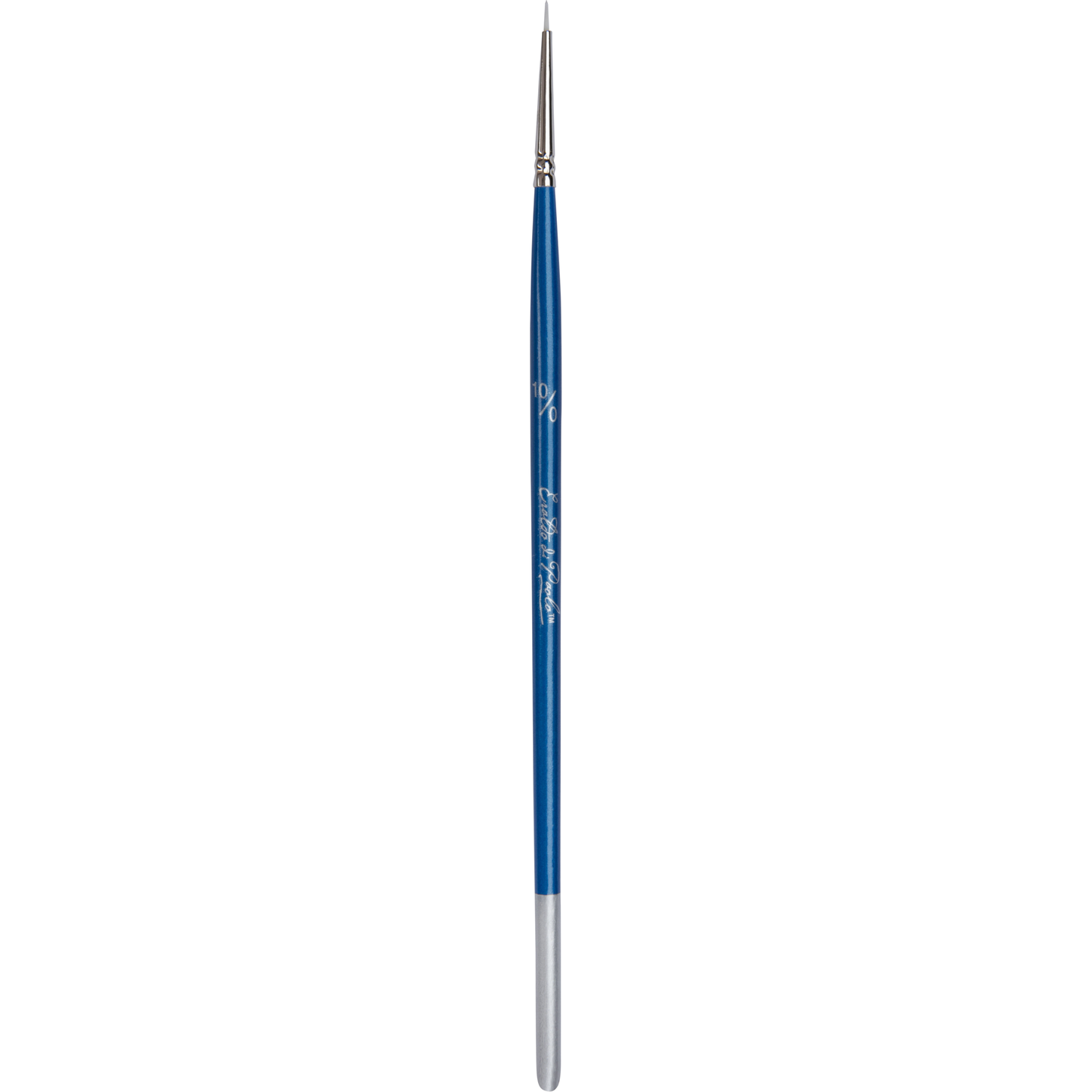 Dark Slate Blue Eraldo di Paolo Round brush 10/0 Taklon and Synthetic Brushes