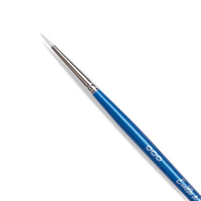 Dark Slate Blue Eraldo di Paolo Round brush 3/0 Paint Brushes