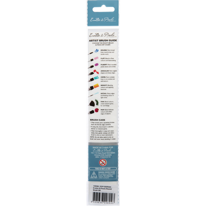 Lavender Eraldo di Paolo Round brush 3/0 Paint Brushes