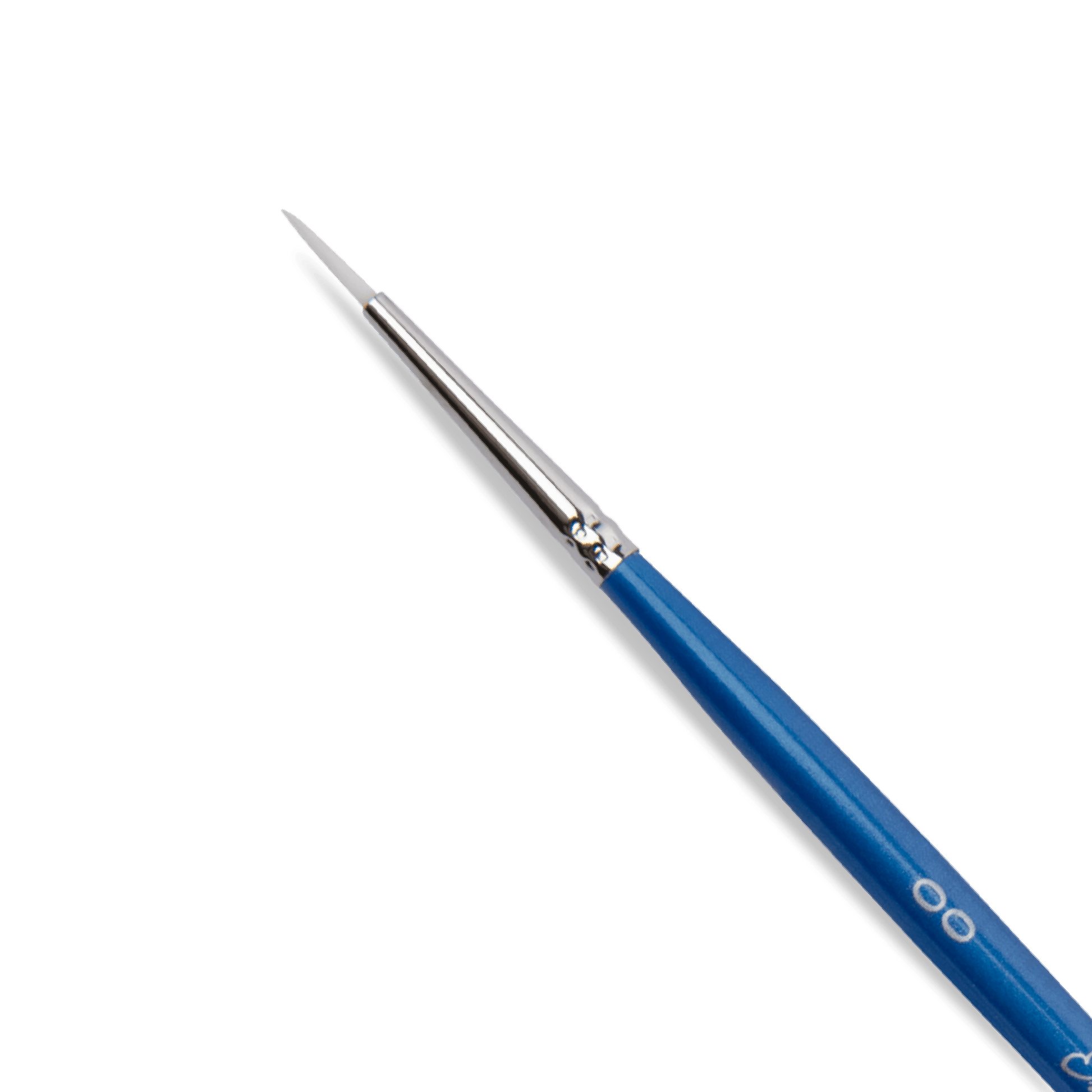 Dark Slate Blue Eraldo di Paolo Round brush 2/0 Taklon and Synthetic Brushes