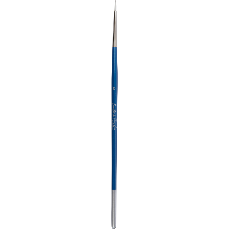 Dark Slate Blue Eraldo di Paolo Round brush 0 Paint Brushes